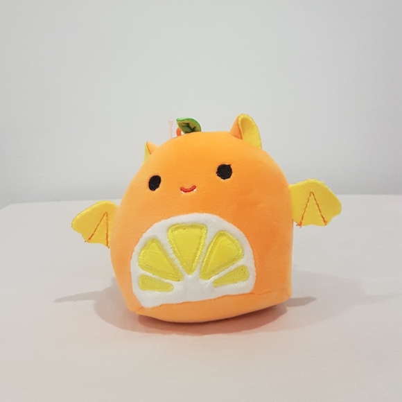 Squishmallows Other - Barnet Clip Orange Bat Squishmallow